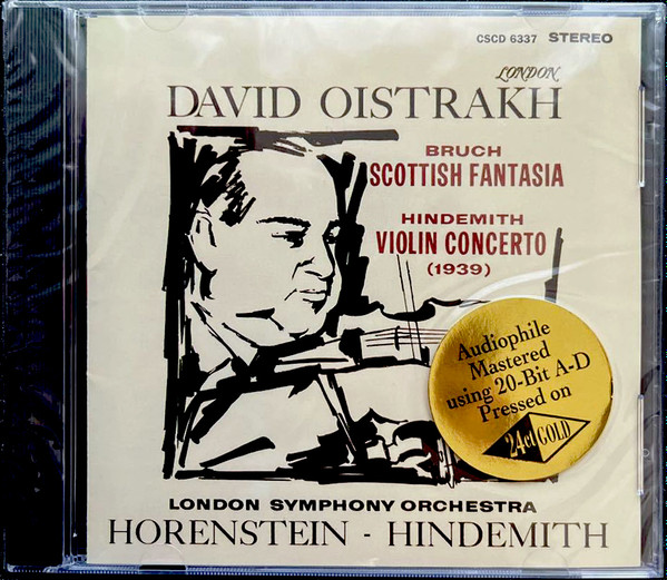 Bruch, Hindemith, David Oistrakh, London Symphony Orchestra