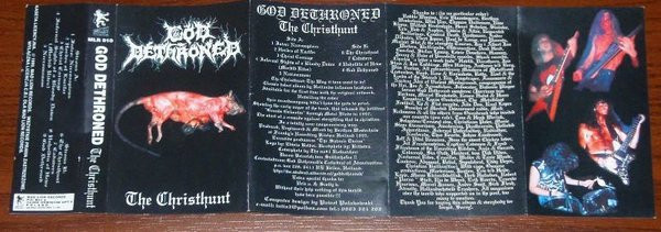 God Dethroned – The Christhunt (1999, Cassette) - Discogs
