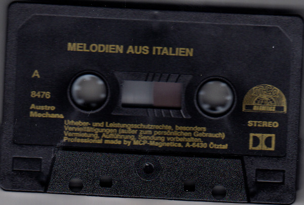 last ned album Unknown Artist - Melodien aus Italien