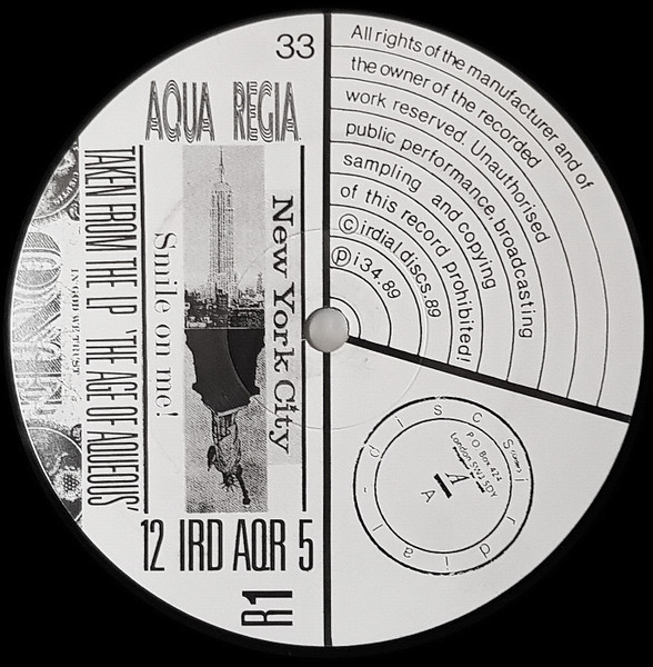 Aqua Regia - New York City Smile On Me! | Releases | Discogs