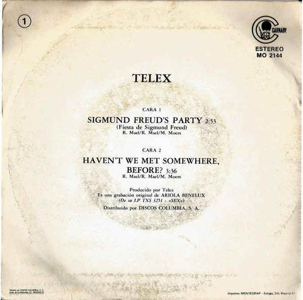 Album herunterladen Telex - Sigmund Freuds Party