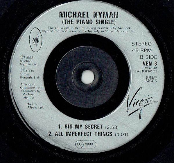 ladda ner album Michael Nyman - The Piano Single