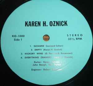 Karen H. Oznick - Karen H. Oznick album cover