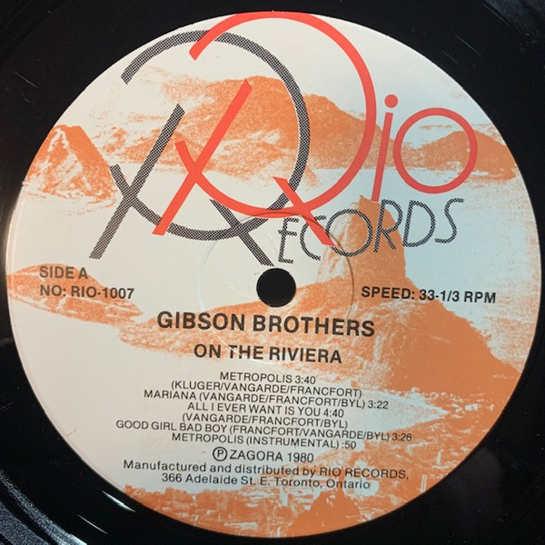 ladda ner album Gibson Brothers - On The Riviera