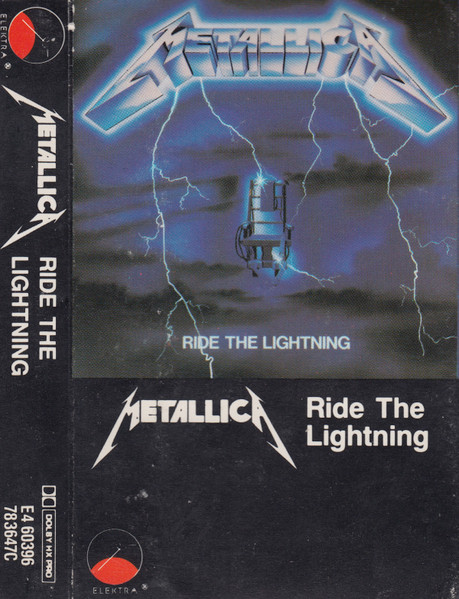 Metallica – Ride The Lightning (1984, Cassette) - Discogs