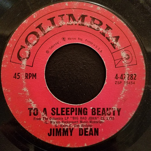 descargar álbum Jimmy Dean - To A Sleeping Beauty The Cajun Queen