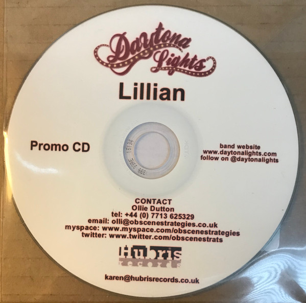 lataa albumi Daytona Lights - Lillian