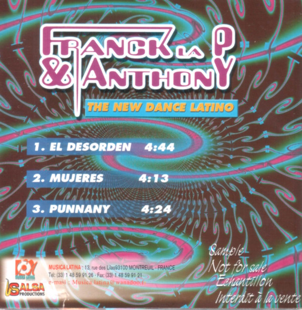 lataa albumi Franck La P & Anthony - The New Dance Latino