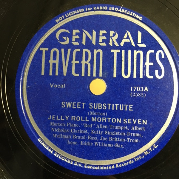 JELLY ROLL MORTON SEVEN GENERAL Sweet Substitute/ Panama