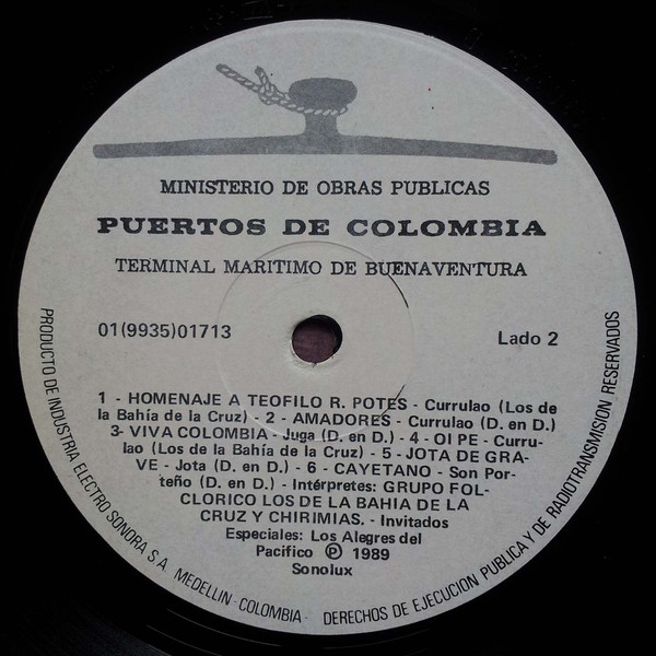 télécharger l'album Conjunto Folklorico Los De La Bahia De La Cruz - Buenaventura