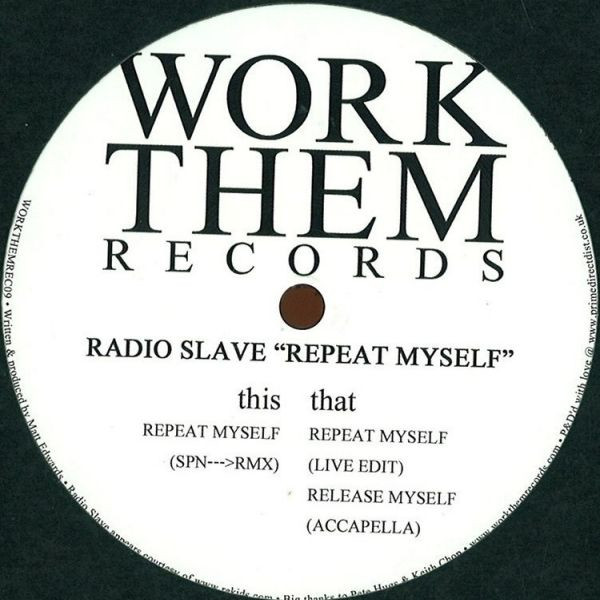 télécharger l'album Radio Slave - Repeat Myself
