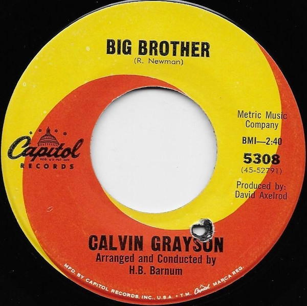 Album herunterladen Calvin Grayson - Where Do I Belong Big Brother