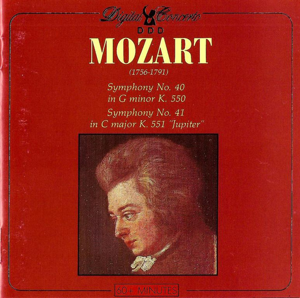 Mozart CD 40 & 41 "Jupiter" / Overture Symphonies Nos 