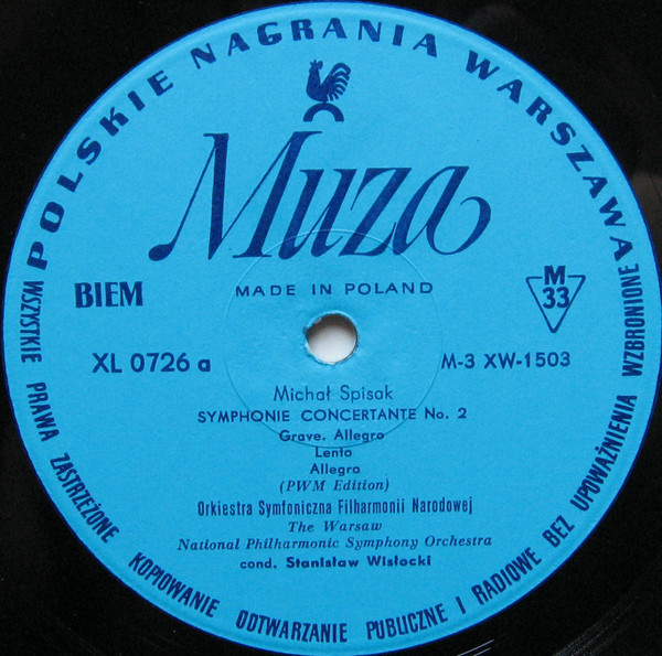 lataa albumi Michał Spisak, The Warsaw Philharmonic National Orchestra - Concerto Giocoso Symphonie Concertante No 2