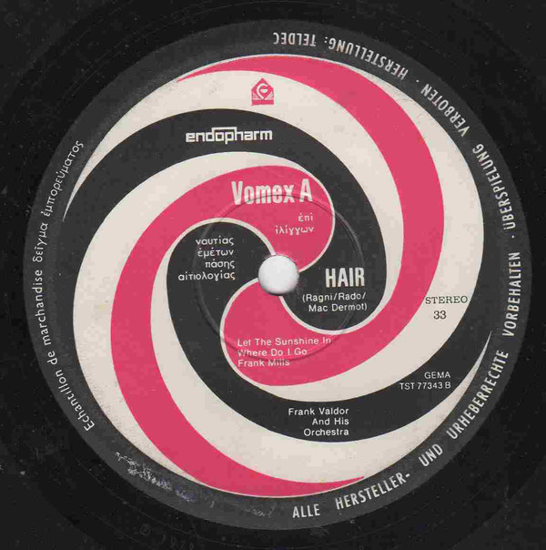 last ned album Frank Valdor And His Orchestra - Hair