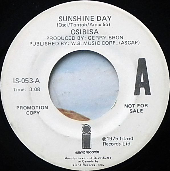 descargar álbum Osibisa - Sunshine Day