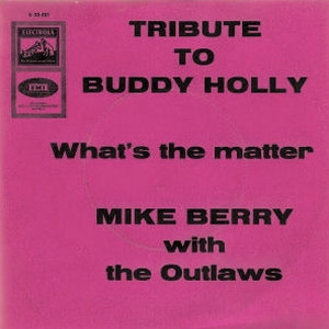 Mike Berry With The Outlaws – Tribute To Buddy Holly (1961, Vinyl