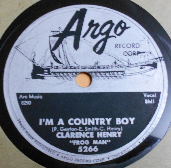 Clarence Henry – I'm A Country Boy / Lonely Tramp (Shellac) - Discogs