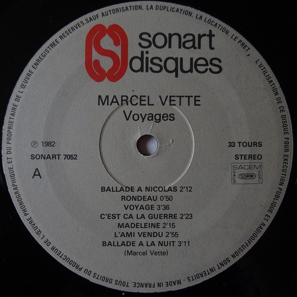 ladda ner album Marcel Vette - Voyages