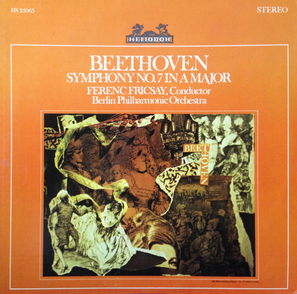 Ludwig van Beethoven, Ferenc Fricsay – Beethoven Symphony No. 7 In 