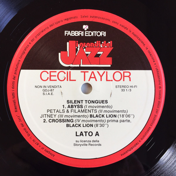 Album herunterladen Cecil Taylor - Cecil Taylor