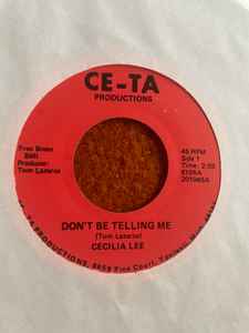 Cecilia Lee - Don’t you be telling Me/Too different people album cover