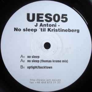 J Antoni - No Sleep 'Til Kristineberg