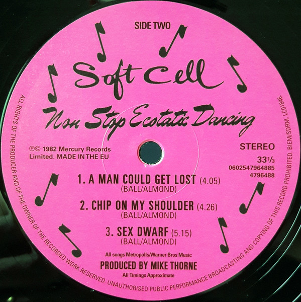 Soft Cell - Non Stop Ecstatic Dancing | Some Bizzare (4796488) - 4