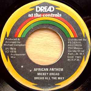 Rod Taylor - His Imperial Majesty / African Anthem Dread All The Way