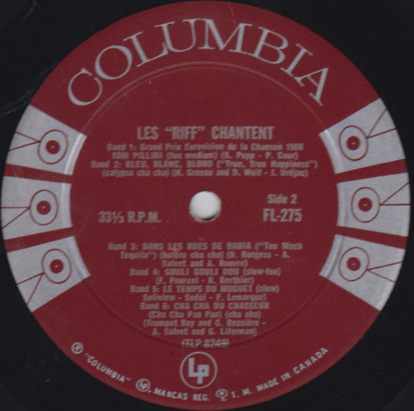 descargar álbum Les Riff - Les Riff Chantent