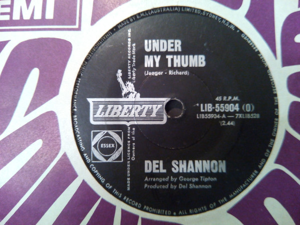télécharger l'album Del Shannon - Under My Thumb
