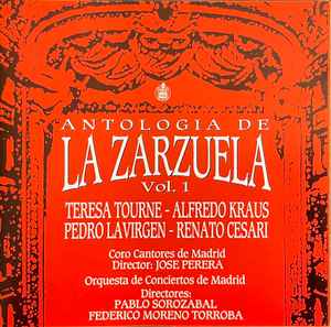 Pochette de l'album Teresa Tourné - Antología De La Zarzuela, Vol. 1