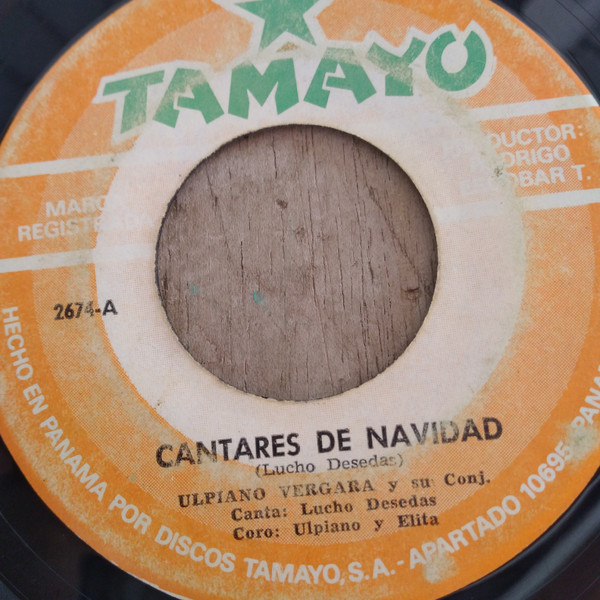 Ulpiano Vergara Y Su Conjunto – Cantares De Navidad / Esta Noche Es Mia  (1981, Vinyl) - Discogs