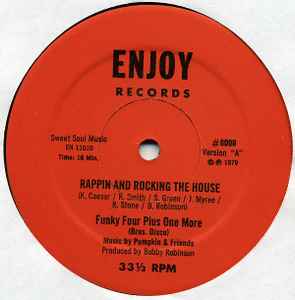 Rappin And Rocking The House - Funky Four Plus One More