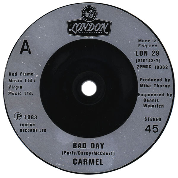 Carmel - Bad Day | London Records (LON 29) - 3