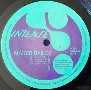 Marco Bailey - Purple Haze EP album cover