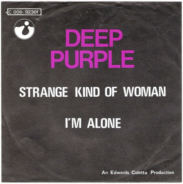 Deep Purple – Strange Kind Of Woman (1971, Vinyl) - Discogs