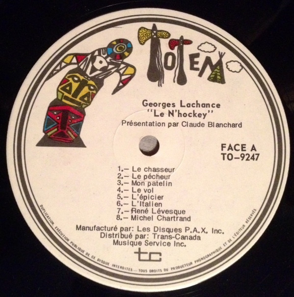 Georges Lachance - Le N'Hockey | Totem (TO-9247) - 3