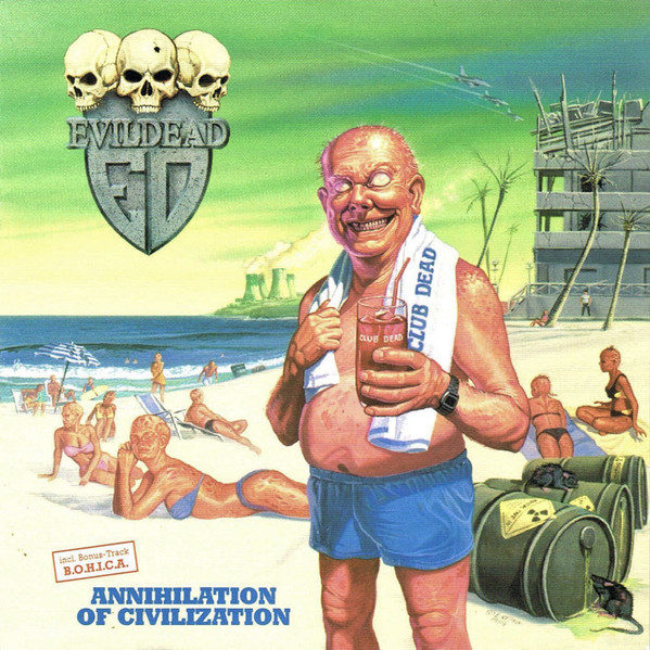 Evildead – Annihilation Of Civilization (1989, Gatefold Sleeve, Vinyl 