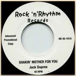 Champion Jack Dupree - Shakin' Mother For You / Keep On Knockin'
