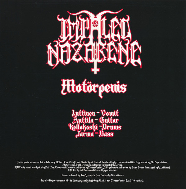 descargar álbum Impaled Nazarene - Motörpenis