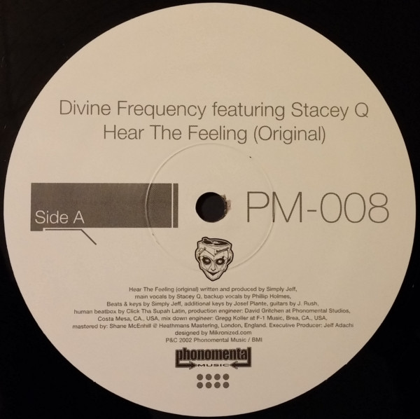 télécharger l'album Divine Frequency Featuring Stacey Q - Hear The Feeling