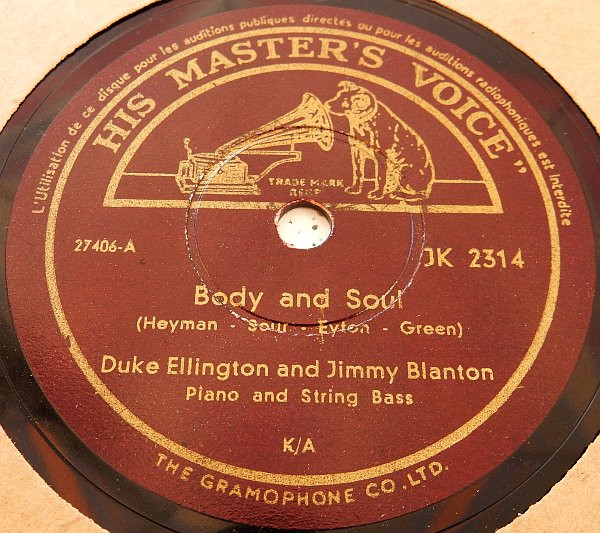 Duke Ellington And Jimmy Blanton – Body And Soul / Mr. J. B. Blues 