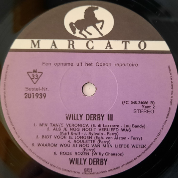 Album herunterladen Willy Derby - Willy Derby III