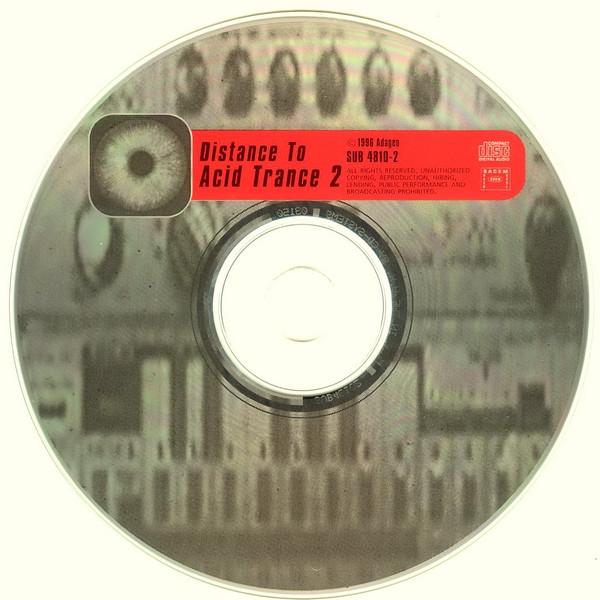 Distance To Acid Trance 2 (1996, CD) - Discogs