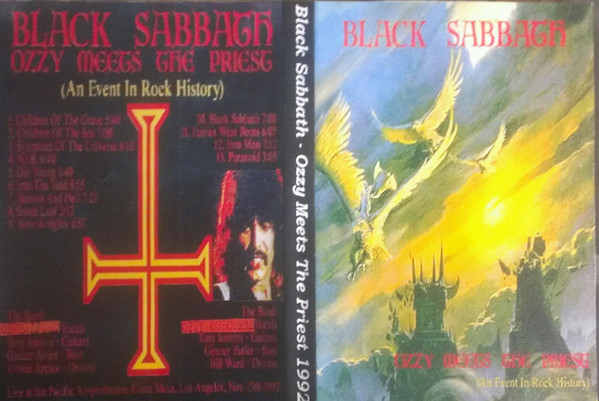 Black Sabbath – Ozzy Meets The Priest - Live In Costa Mesa (CD