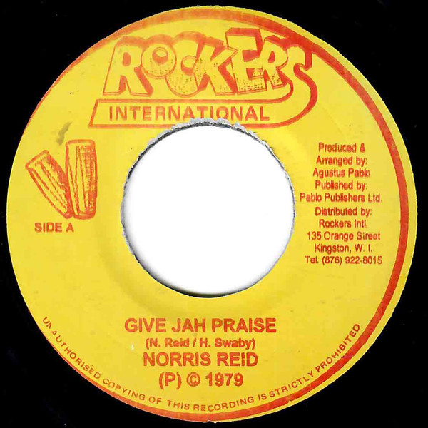 激レアGive jah the praises / Norris Reid-