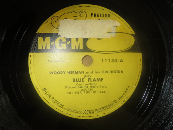 Woody Herman And His Orchestra – Blue Flame / New Golden Wedding