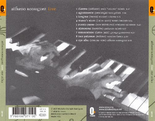 Album herunterladen Download Alfredo Rodriguez - Oye Afra Live album