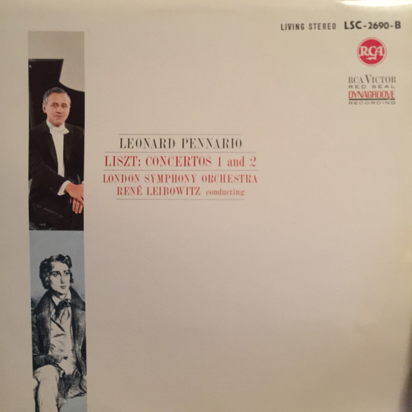 descargar álbum Leonard Pennario Liszt London Symphony Orchestra René Leibowitz - Concertos 1 And 2